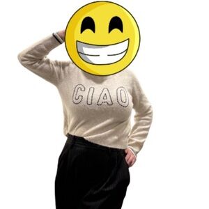 Z Supply Cream 'Ciao' Sweater